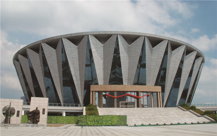 邵阳市文化艺术中心幕墙铝单板